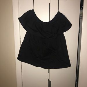 Strapless shirt